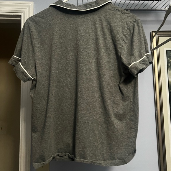 J. Crew Pajama Lounge Button Up Shirt - Picture 3 of 6